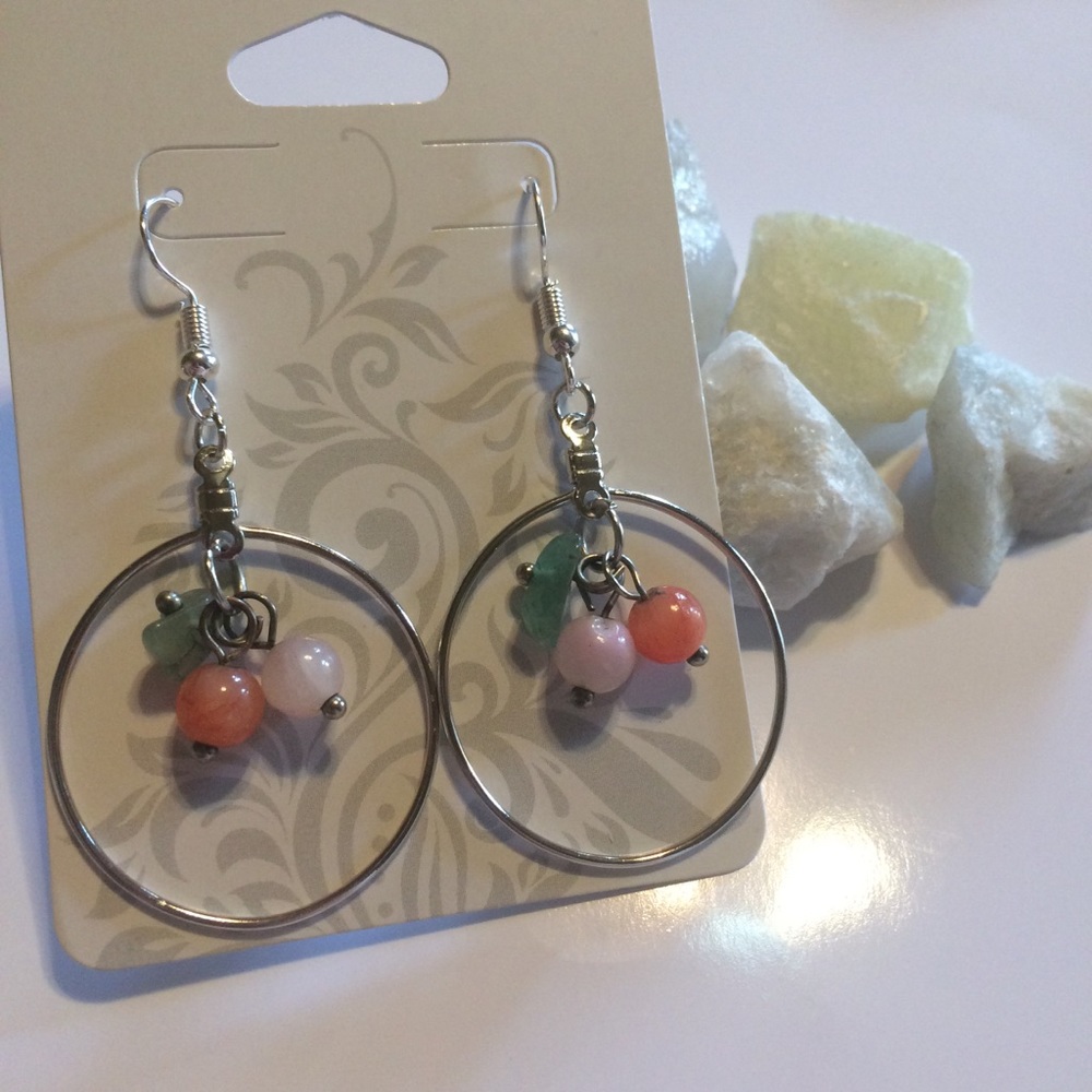 Handmade hoop earrings